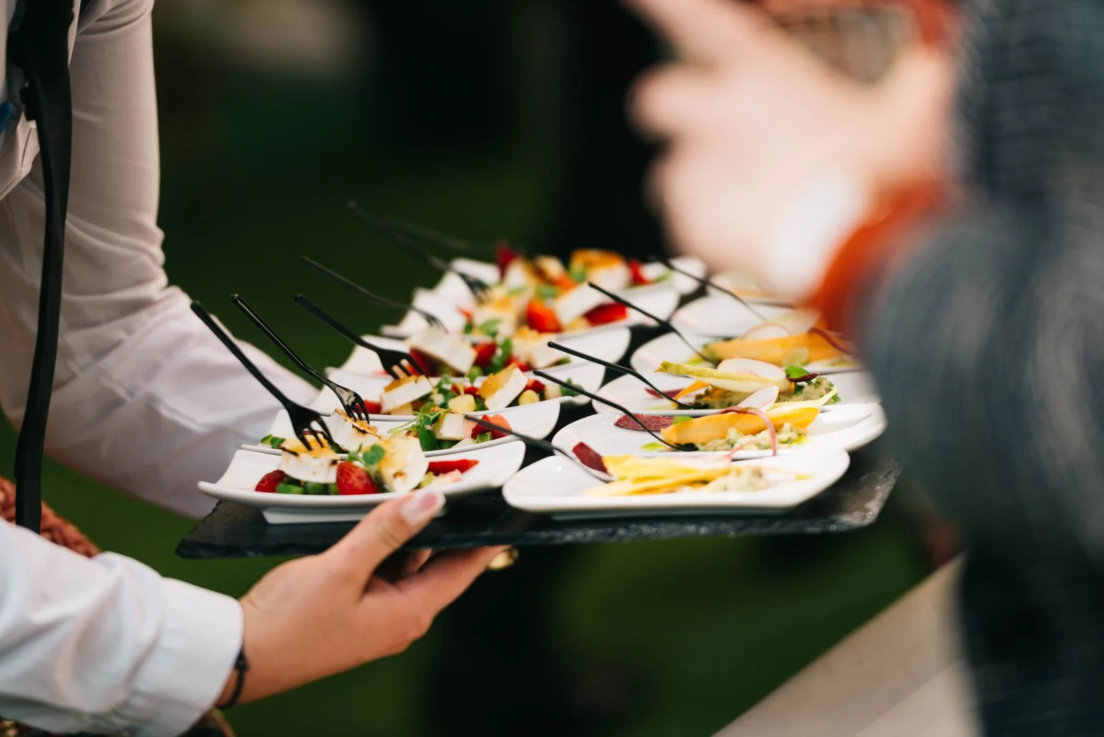 Mesa de buffet sofisticada da Arte e Sabor