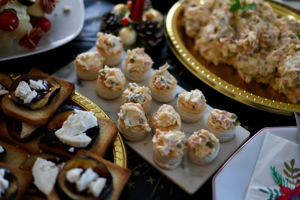 Canapés e finger food